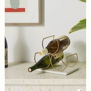 Anthropologie Marble Wine Rack